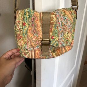 Fossil Printed Purse Cross-body